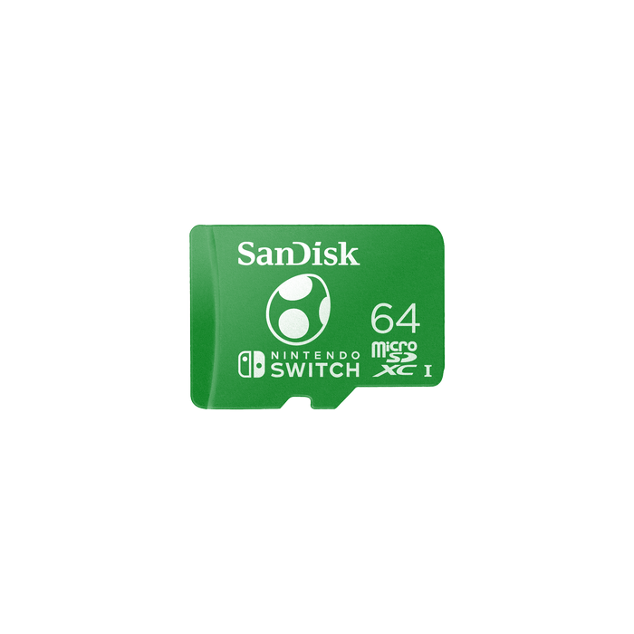 SanDisk MicroSDXC Card for Nintendo Switch - 64GB - Yoshi Edition