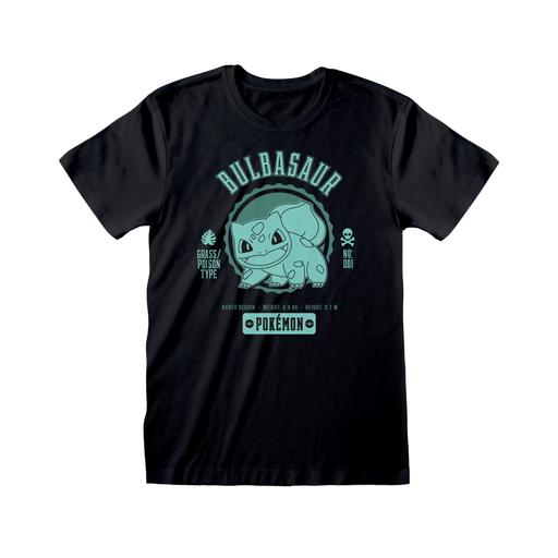 Pokémon - Collegiate Bulbasaur T-Shirts