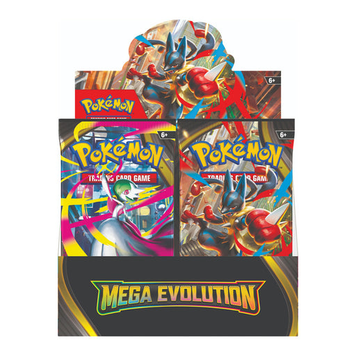 Pokémon trading card game packs with Mega Evolution