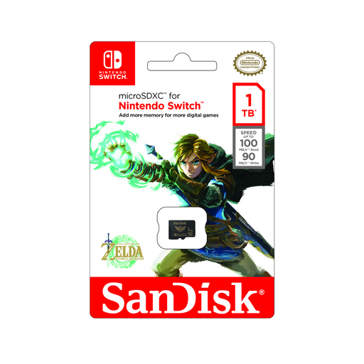 SanDisk MicroSDXC Card for Nintendo Switch - 1TB - The Legend of Zelda Edition
