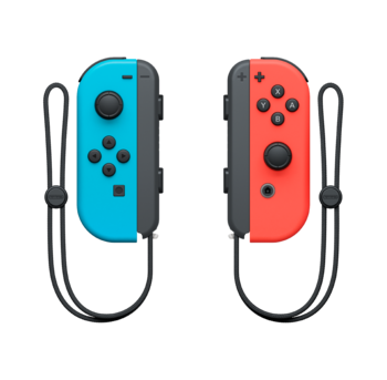 Joy-Con Pair Neon Red and Neon Blue