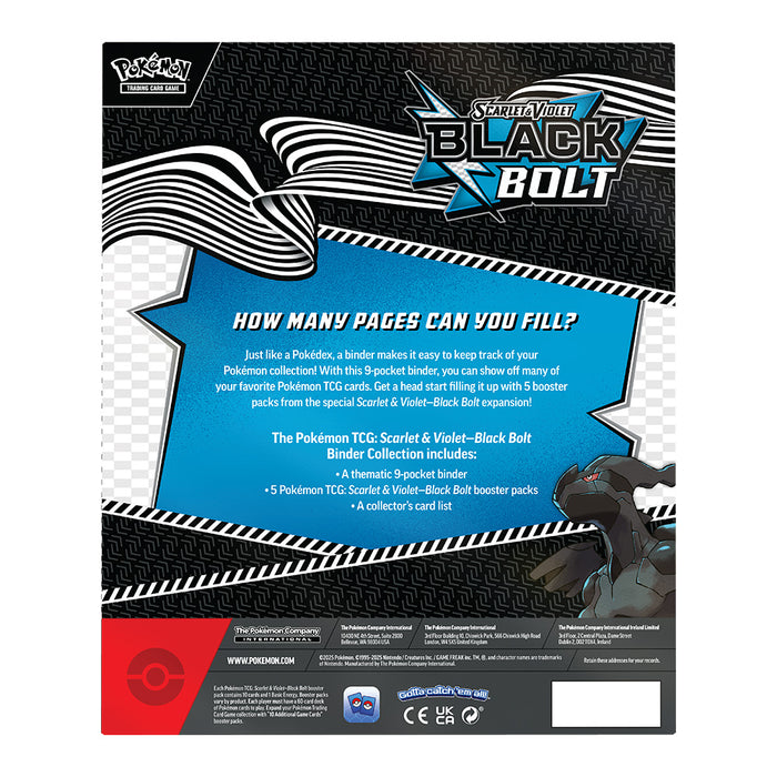 Pokémon: Scarlet & Violet—Black Bolt Binder Collection