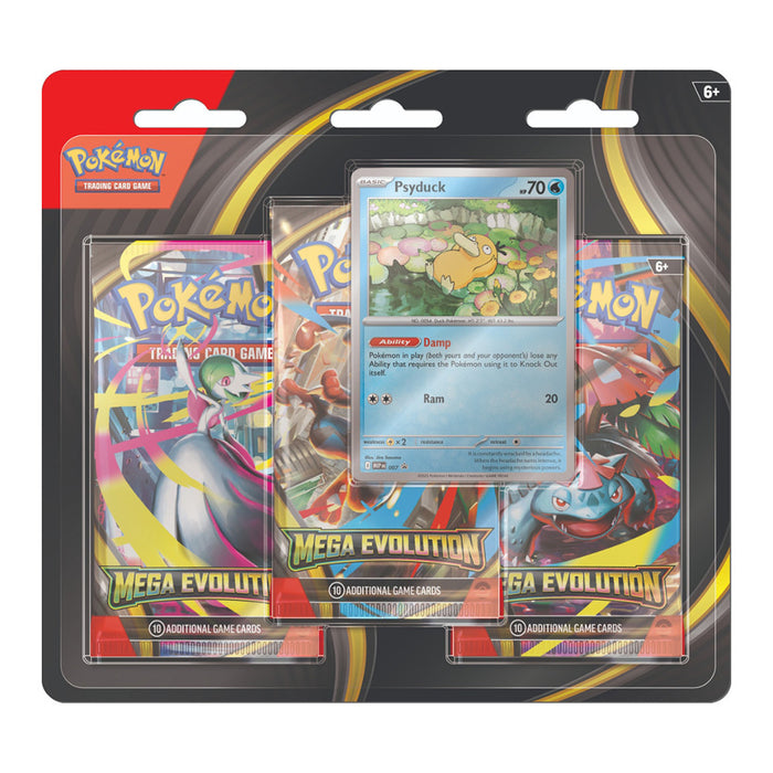 Pokémon TCG: Mega Evolution - 3-Pack Blister