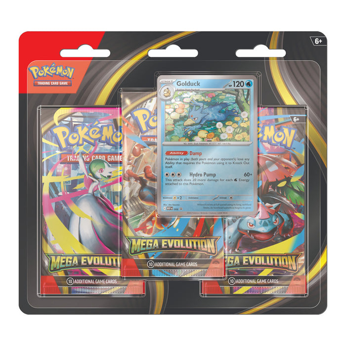 Pokémon TCG: Mega Evolution - 3-Pack Blister