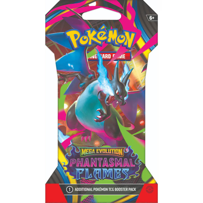 Pokémon TCG: Mega Evolution—Phantasmal Flames - Sleeved Booster