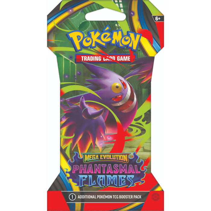 Pokémon TCG: Mega Evolution—Phantasmal Flames - Sleeved Booster