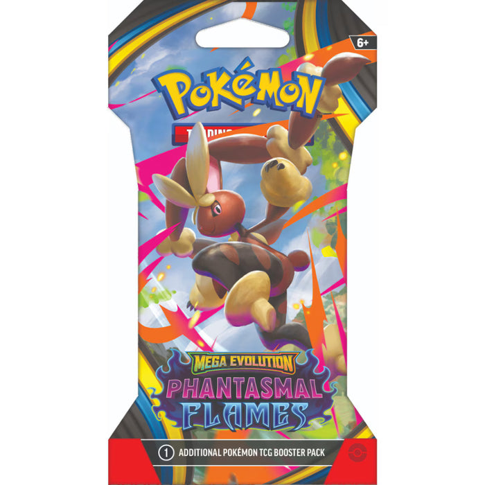Pokémon TCG: Mega Evolution—Phantasmal Flames - Sleeved Booster