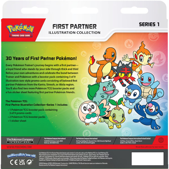 Pokémon TCG: First Partner Illustration Collection—Series 1
