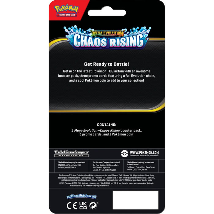 Pokémon: Mega Evolution Chaos Rising: Premium Blister