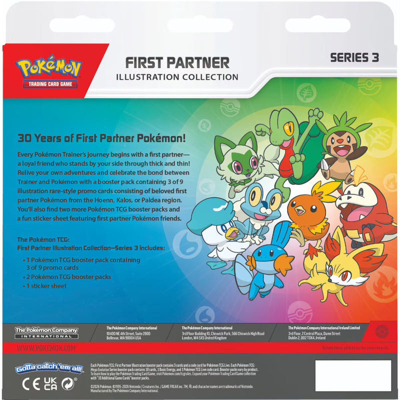 Pokémon: First Partner Booster Collection #3 2026