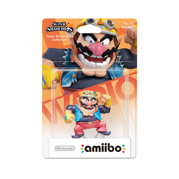 Wario No.32 amiibo (Super Smash Bros. Collection)