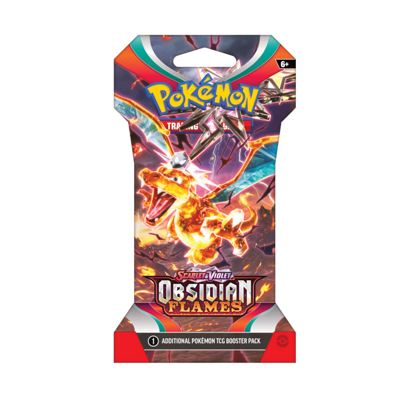 Pokémon: Scarlet & Violet 3: Obsidian Flames Sleeved Booster | Nintendo ...