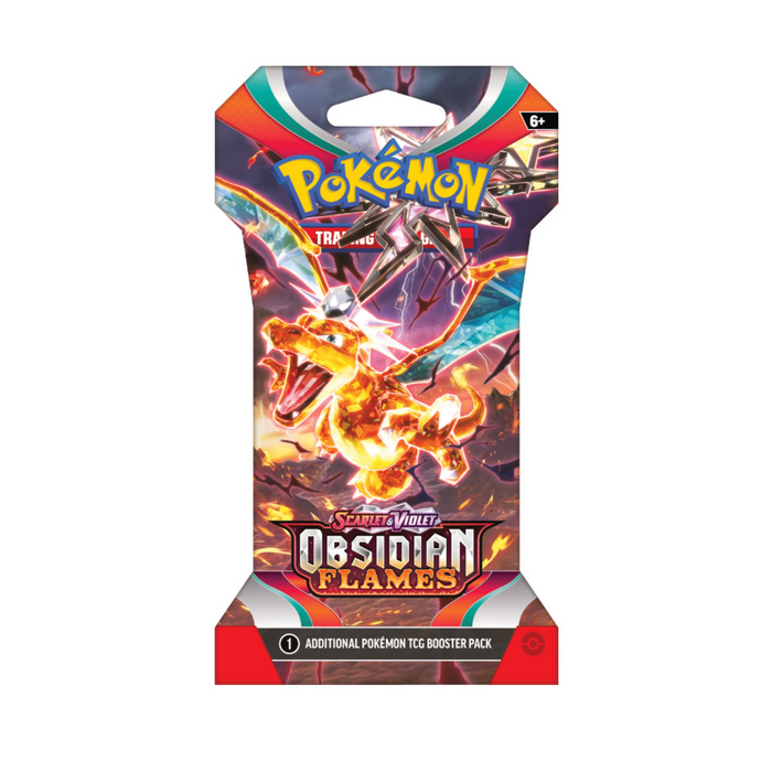 Pokémon: Scarlet & Violet 3: Obsidian Flames Sleeved Booster