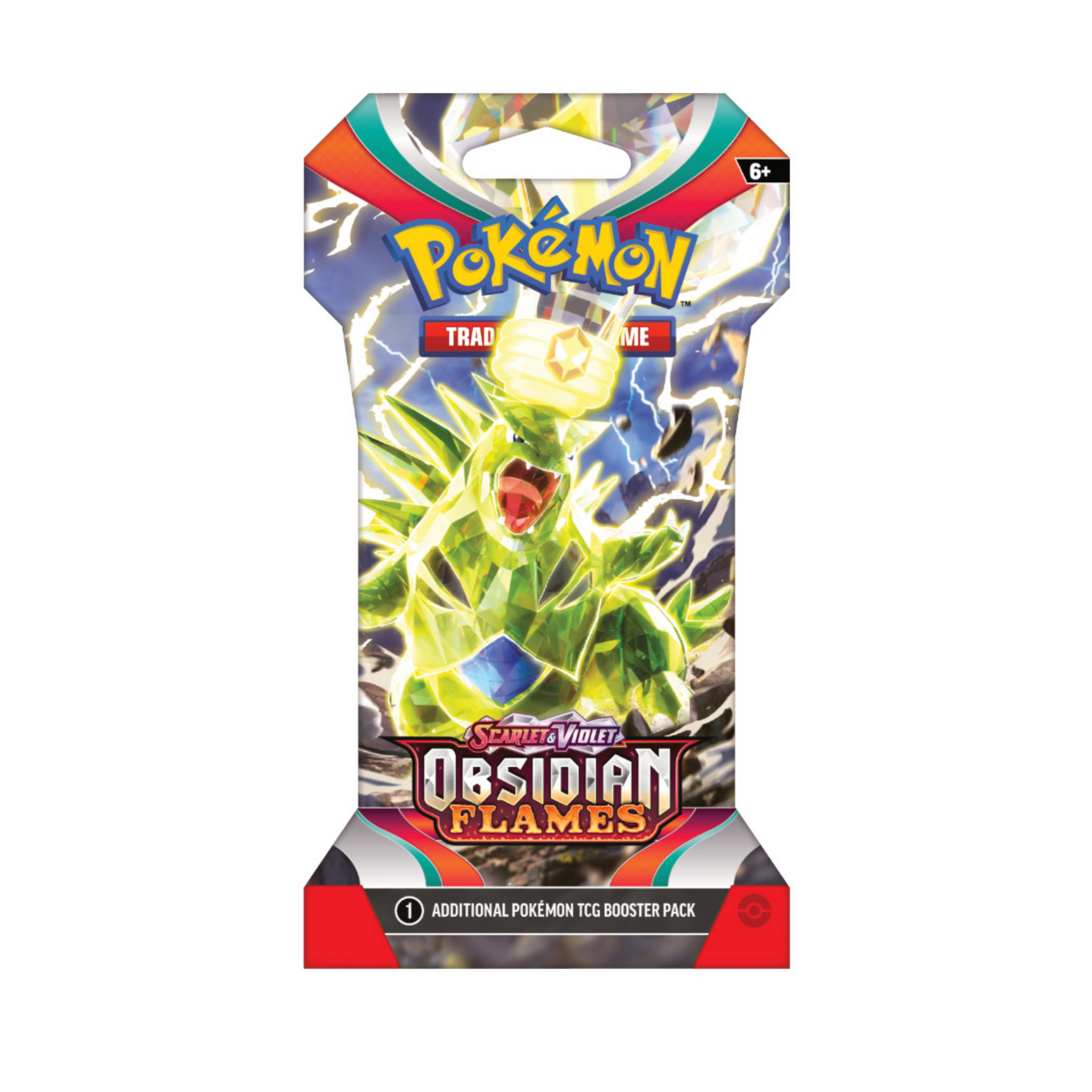 Pokémon: Scarlet & Violet 3: Obsidian Flames Sleeved Booster | Nintendo ...