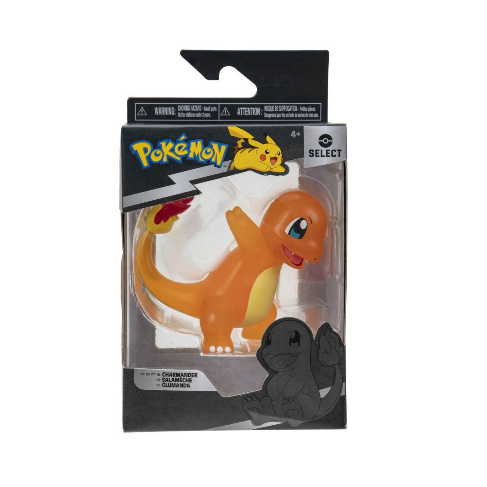 Pokèmon - Charmander Select Battle Figure (Translucent) | Nintendo ...