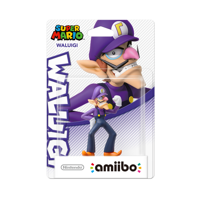 Waluigi amiibo (Super Mario Collection)