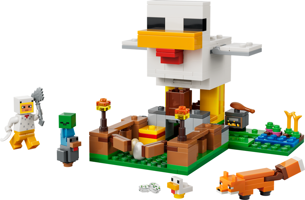 LEGO® Minecraft® Chicken Farm