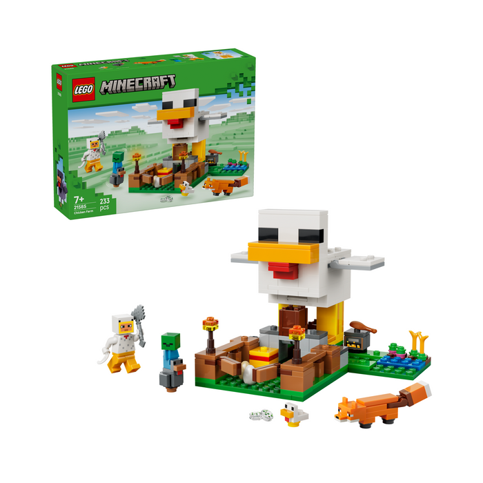 LEGO® Minecraft® Chicken Farm