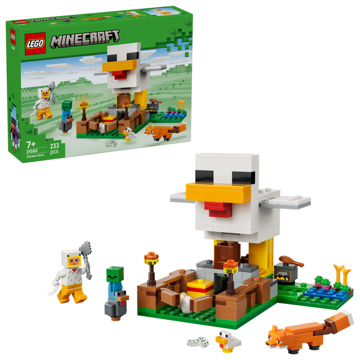LEGO® Minecraft® Chicken Farm