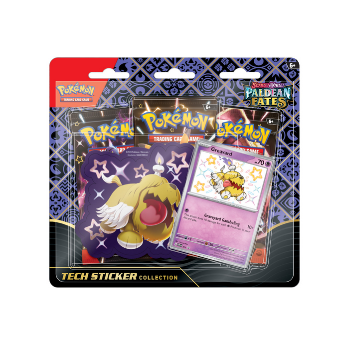 Pokémon: Scarlet & Violet 4.5 Paldean Fates - Tech Sticker Blister