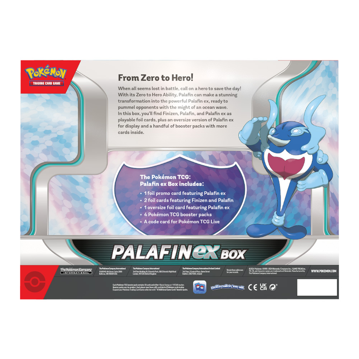 Pokémon: Palafin ex Box back