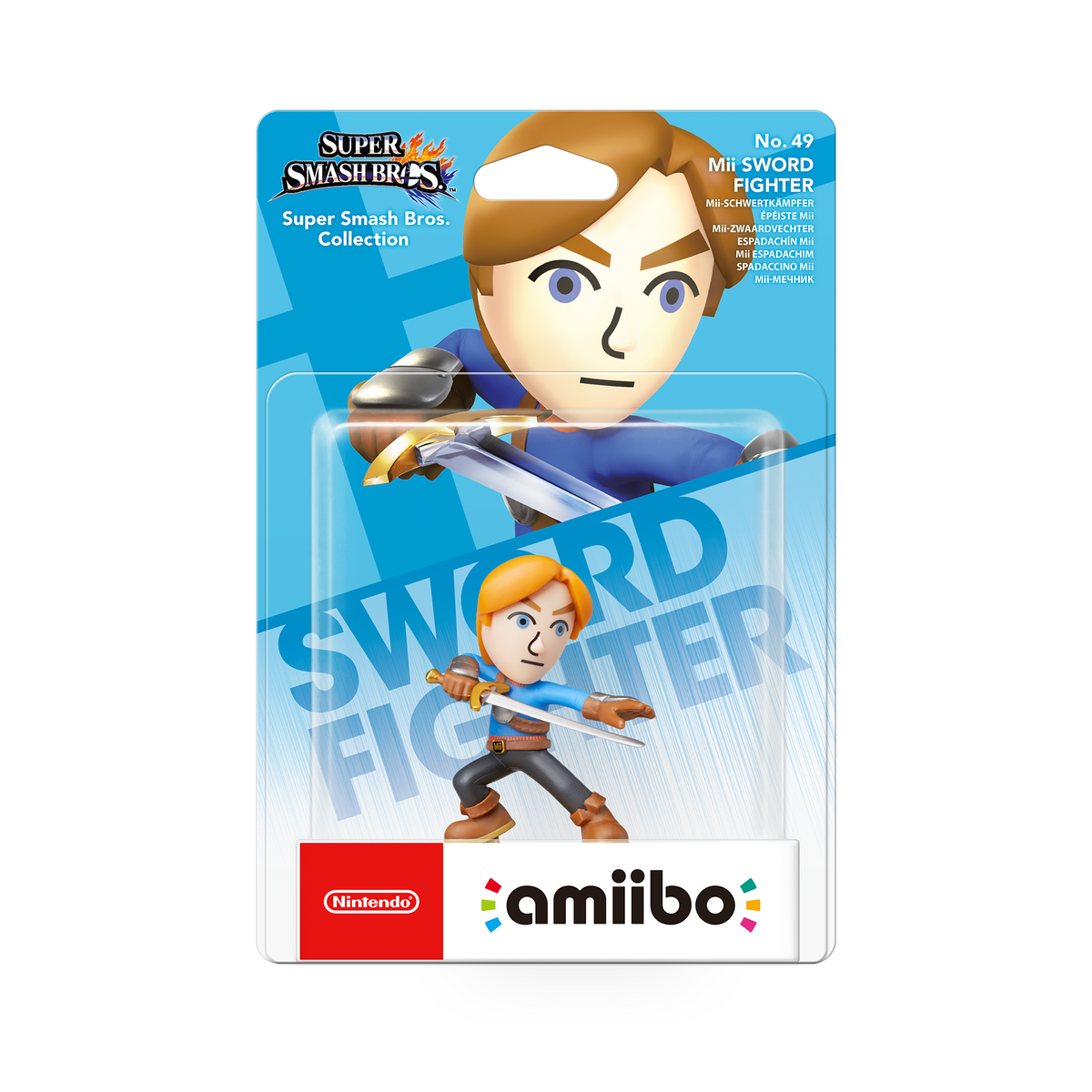 Mii Swordfighter No.49 Amiibo (super Smash Bros. Collection) 