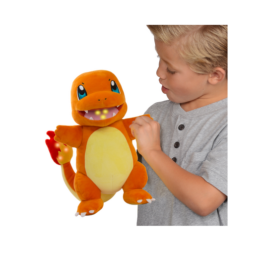 Pokèmon Feature Plush - Flame Action Charmander