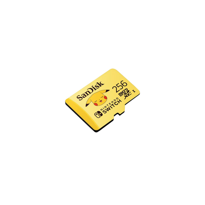 SanDisk Pokémon microSD Card 256GB - Pikachu