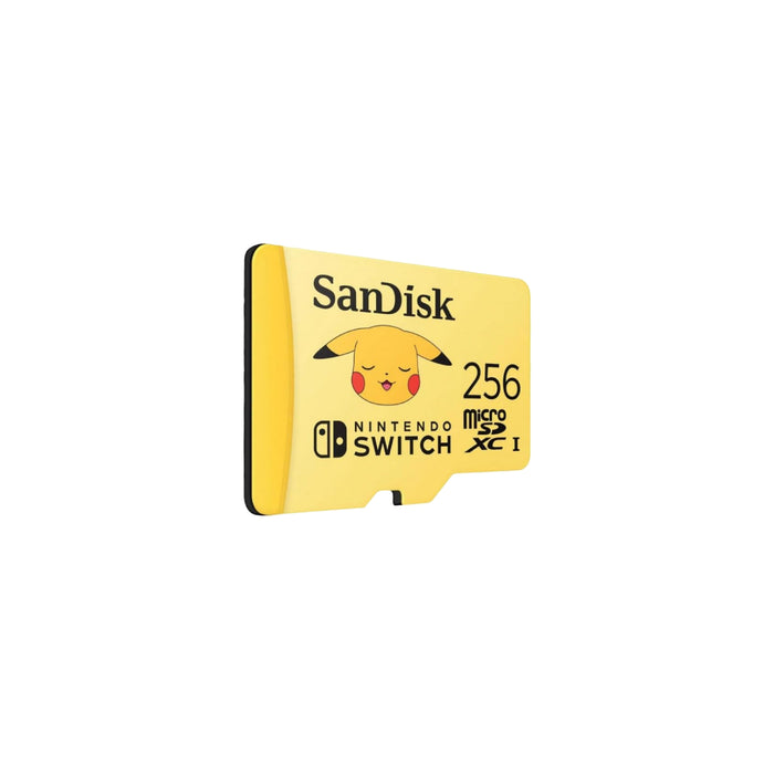 SanDisk Pokémon microSD Card 256GB - Pikachu
