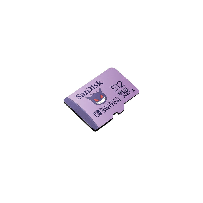 SanDisk Pokémon microSD Card 512GB - Gengar