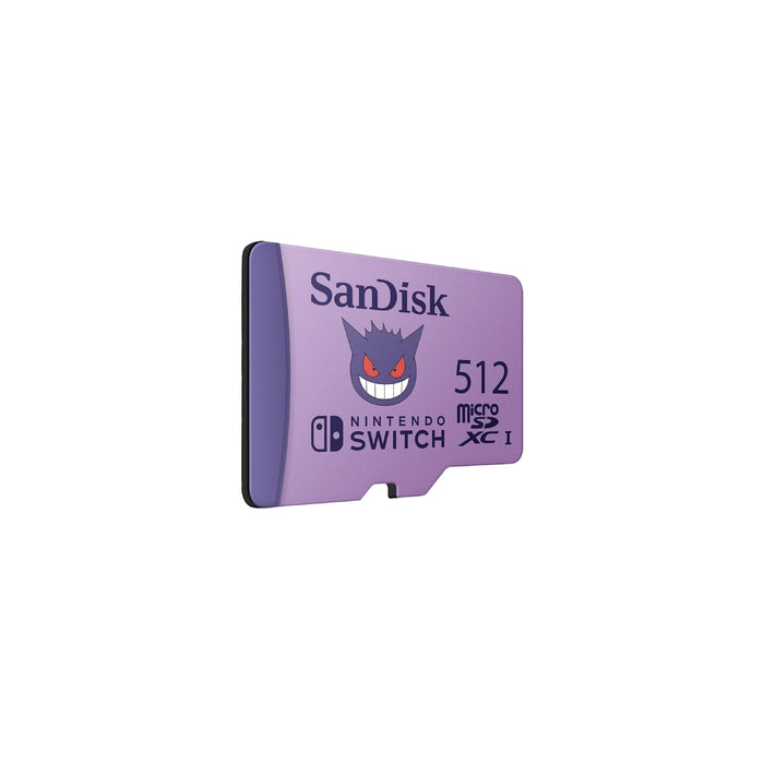 SanDisk Pokémon microSD Card 512GB - Gengar