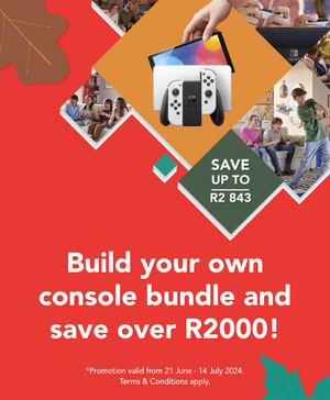 Save over R2000 when you build your own console bundle!