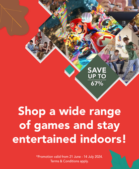 Stay warm and cosy this winter with our wide variety of games!