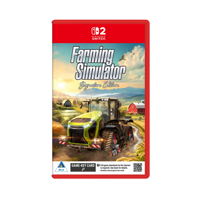 Farming Simulator game cover for Nintendo Switch 2.