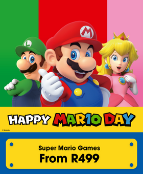 Shop our wide range of Super Mario games from R499