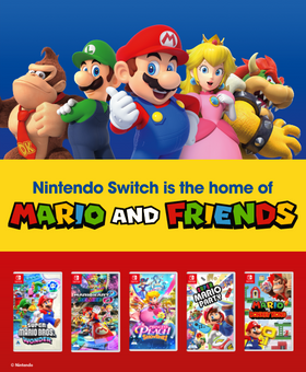 Shop all our Mario and Friends games available only on Nintendo Switch!