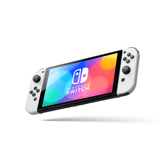 Nintendo Switch – OLED Model (White) + Super Mario Bros. Wonder + Nintendo Switch Online Individual 12-Month (365-Day) Membership