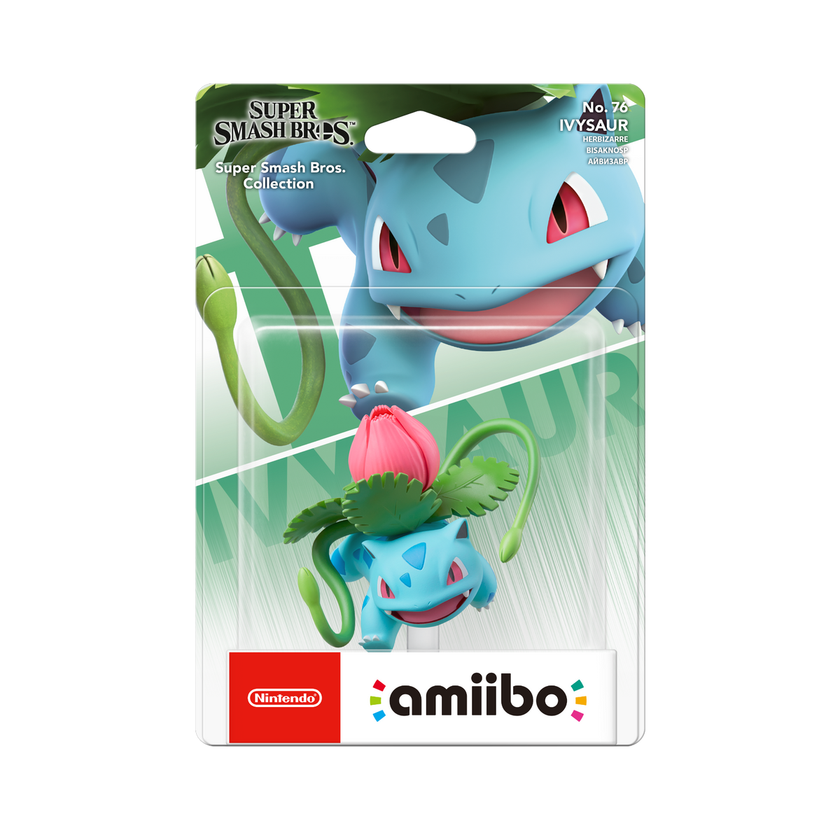 Ivysaur No.76 amiibo (Super Smash Bros. Collection) — Nintendo