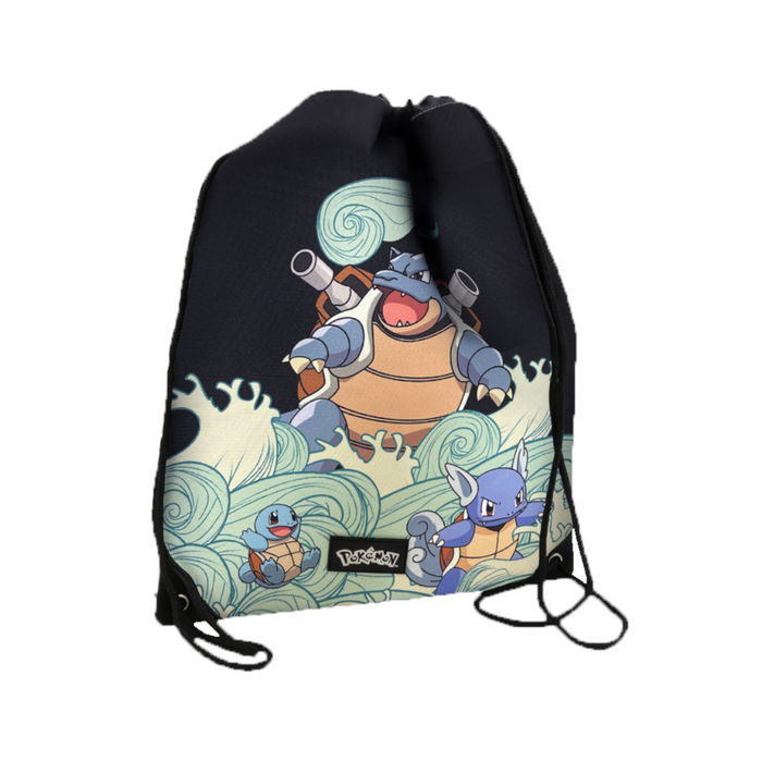 Pok mon Squirtle Drawstring Backpack Nintendo Distributor SA