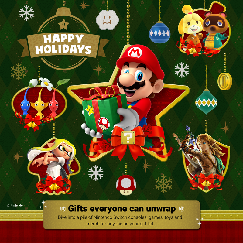 Happy holidays clearance nintendo deals