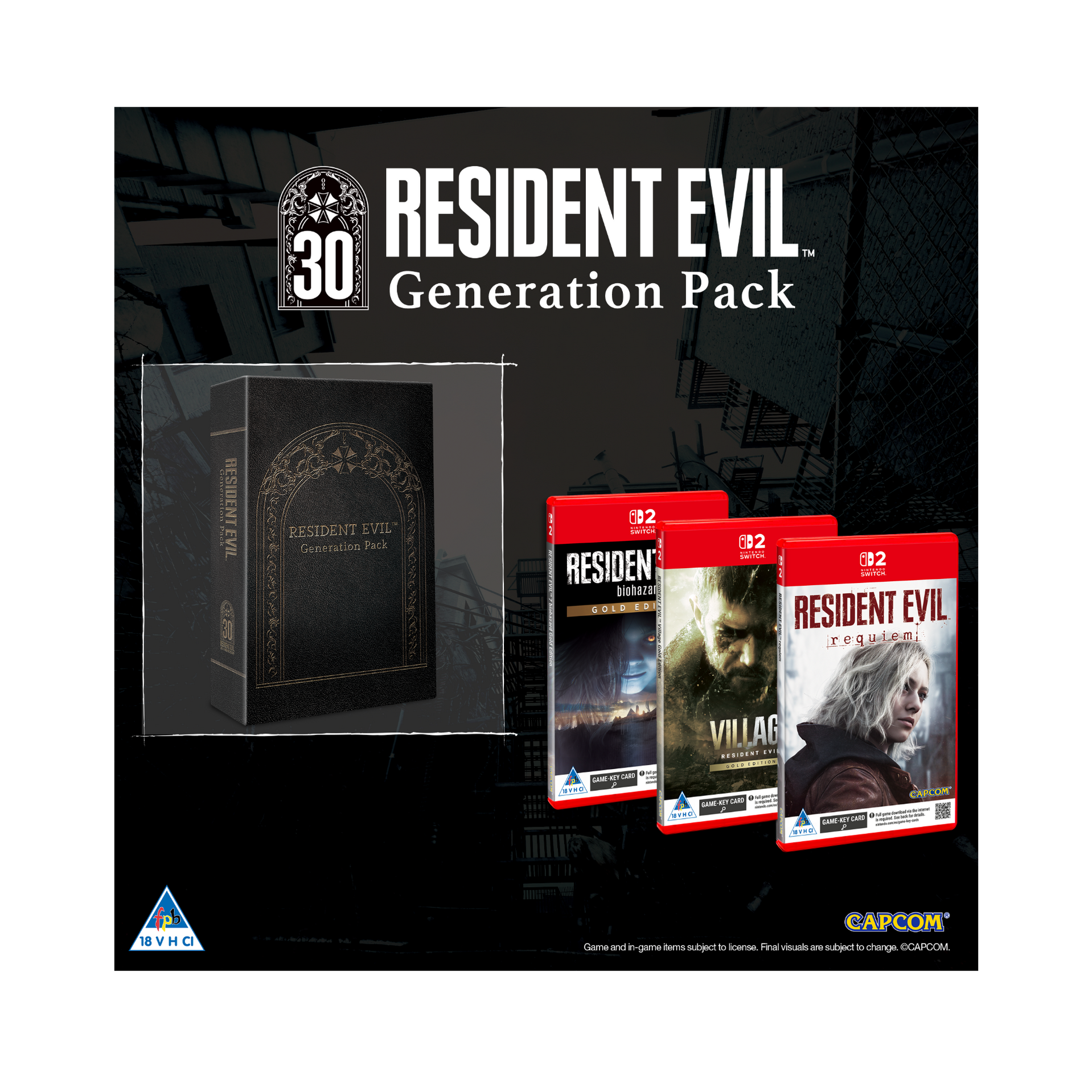 Resident Evil Generations Pack — Nintendo Online Store South Africa