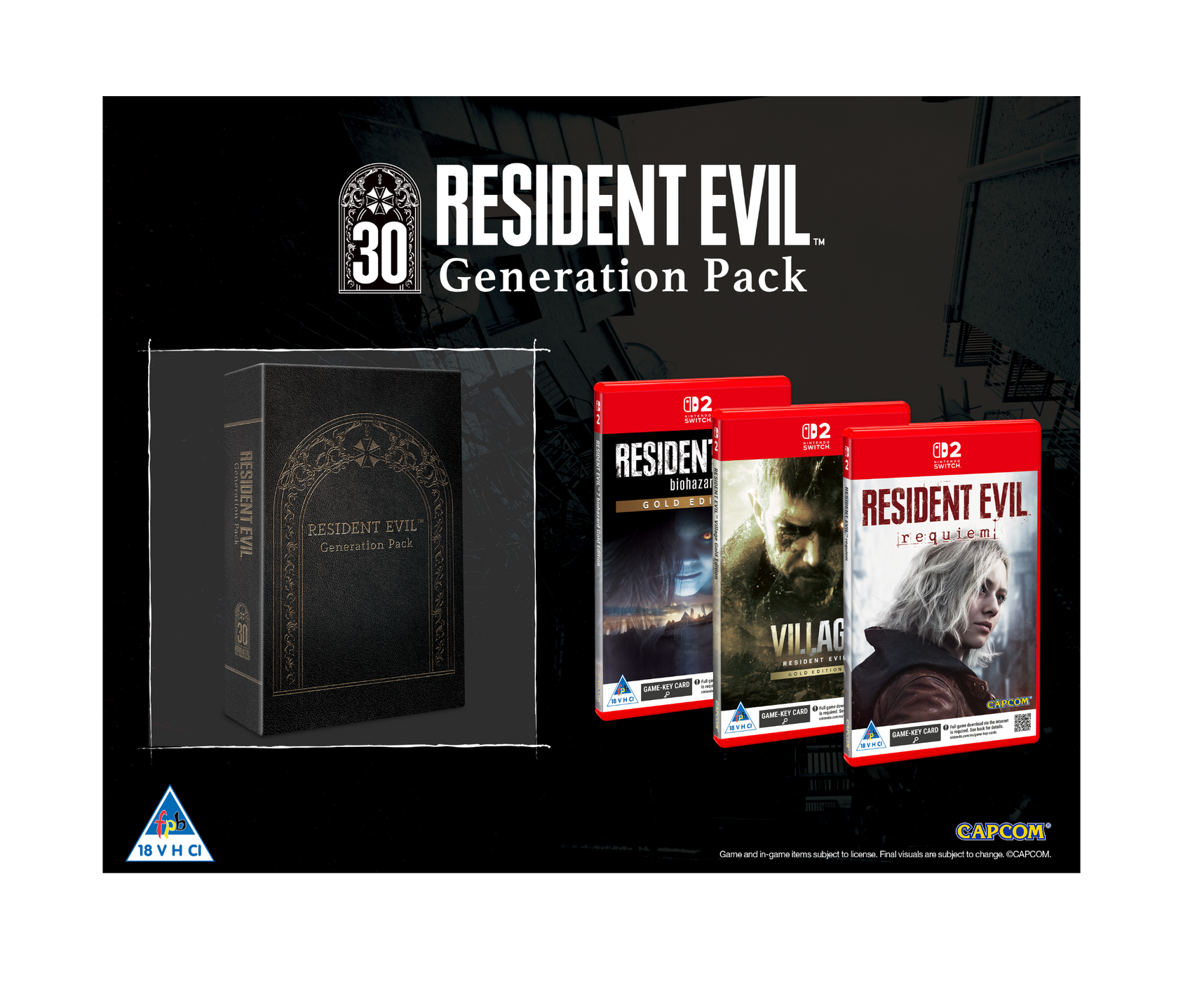 Resident Evil Generations Pack — Nintendo Online Store South Africa