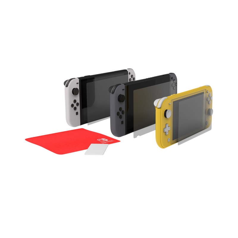 Anti-glare Screen Protection Family Pack for Nintendo Switch