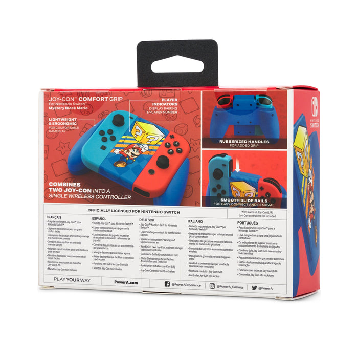 Joy-Con Comfort Grip – Mystery Block Mario — Nintendo Online Store