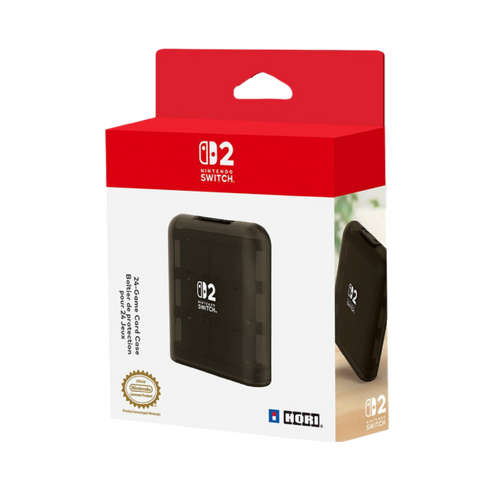 HORI Game Card Case 24 (Black) for Nintendo Switch
