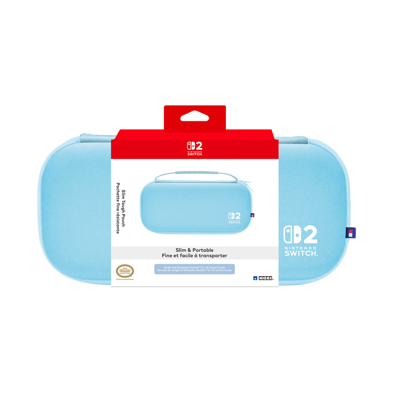 Slim Tough Pouch (Light Blue) for Nintendo Switch 2