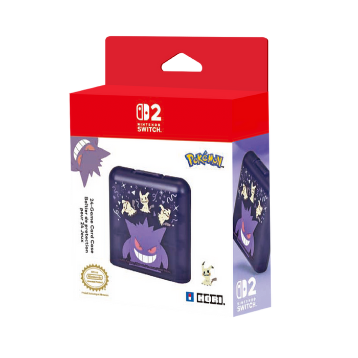 24-Game Card Case (Gengar and Mimikyu) for Nintendo Switch 2