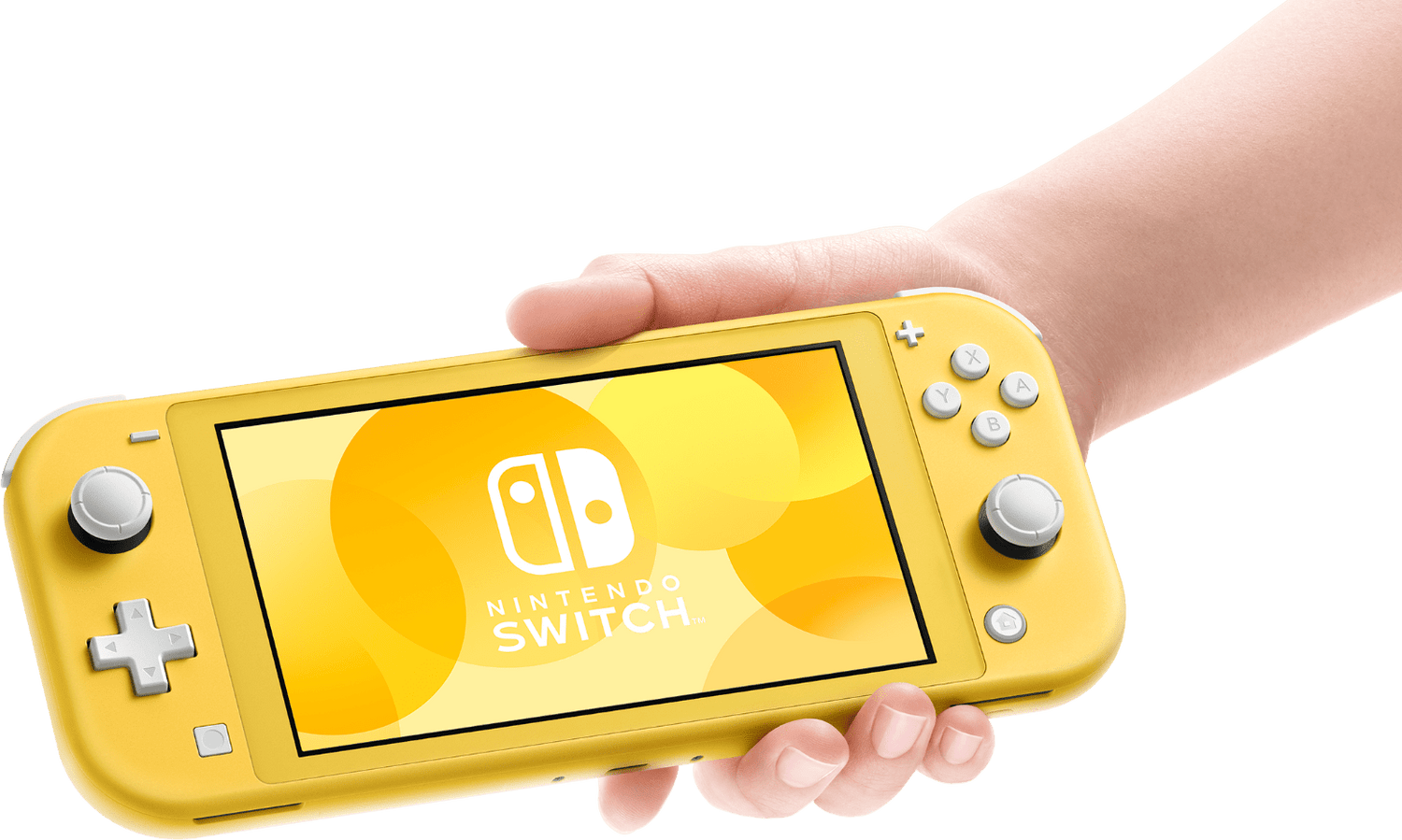 Yellow nintendo switch lite in outlet stock