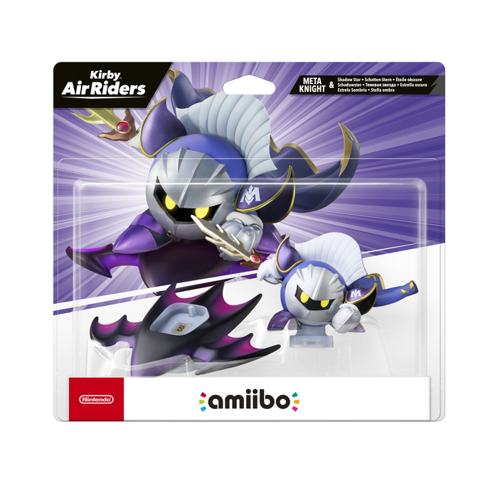Meta Knight & Shadow Star amiibo (Kirby Air Riders)