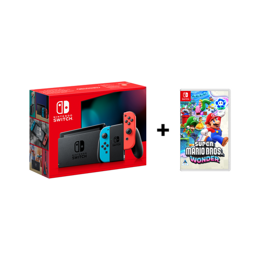 Nintendo Switch + Super Mario Bros. Wonder Bundle